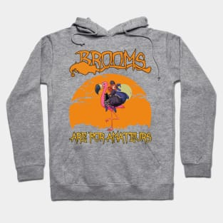 Brooms Are For Amateurs Halloween Hoodie